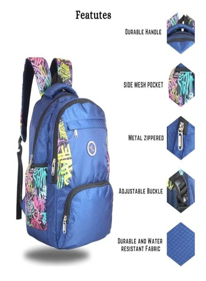 ليجو حقائب ليغو المدرسية مقاس 15 بوصة للأولاد والبنات | مناسبة للأطفال من الصف الأول إلى الثالث (أزرق) - Image 4